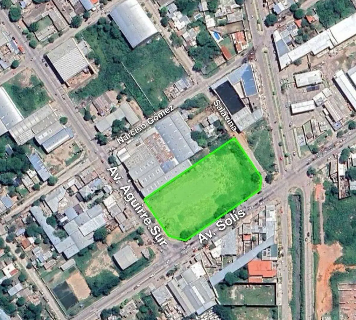 Venta de Terreno Av. Solís y Av. Aguirre 2