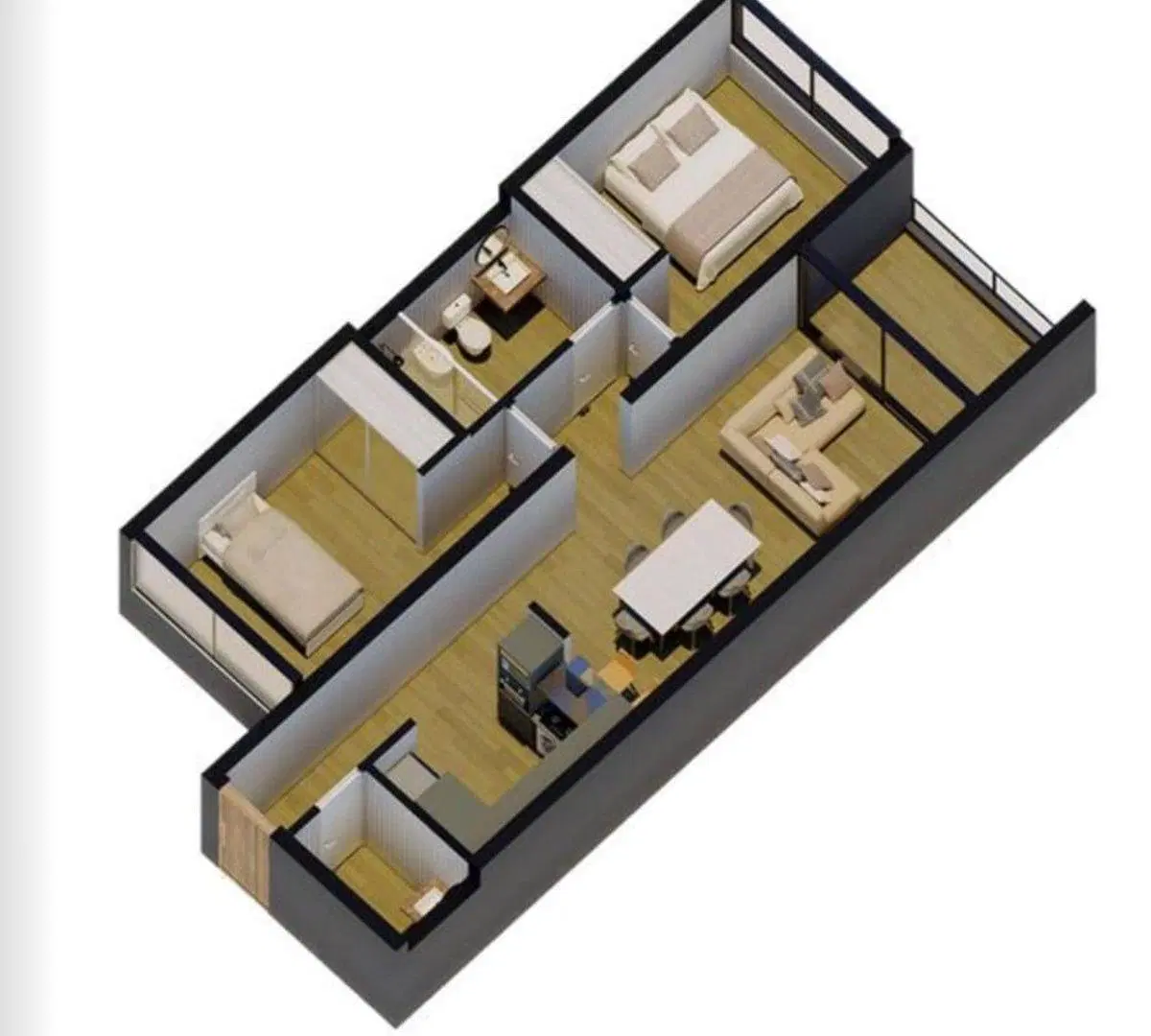 VENTA DEPARTAMENTO EN POZO SOBRE OLAECHEA 3