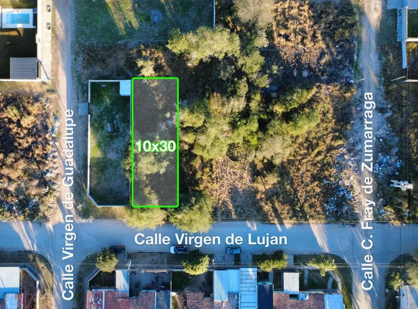 VENTA TERRENO 300M2 EN BARRIO VIRGEN DE GUADALUPE 1