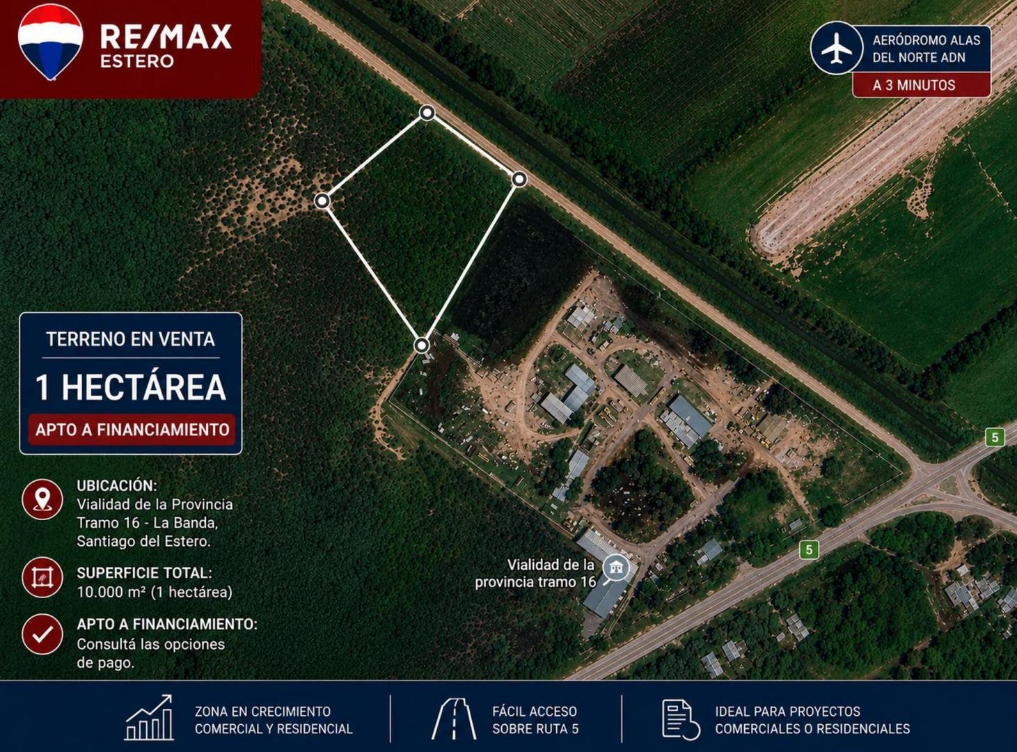 Foto de TERRENO 1,33 HECTAREAS, OPORTUNIDAD ÚNICA! LB, imagen 1