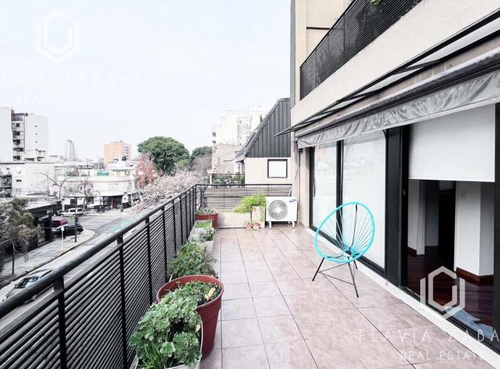 Departamento en venta tres ambientes con balcon. Pileta. Amenities en Chacarita 3