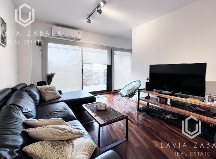 Departamento en venta tres ambientes con balcon. Pileta. Amenities en Chacarita 2