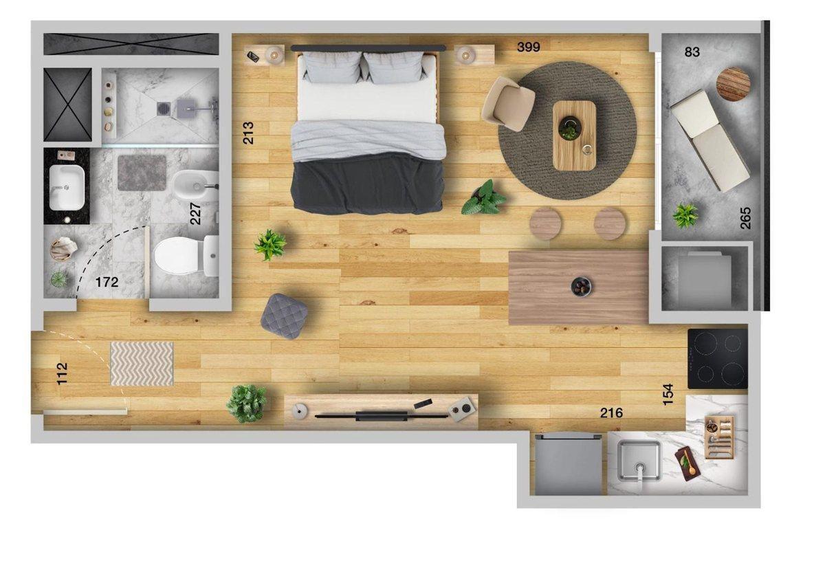Foto de Venta en Pozo Monoambiente Av. Millan Prado., imagen 2