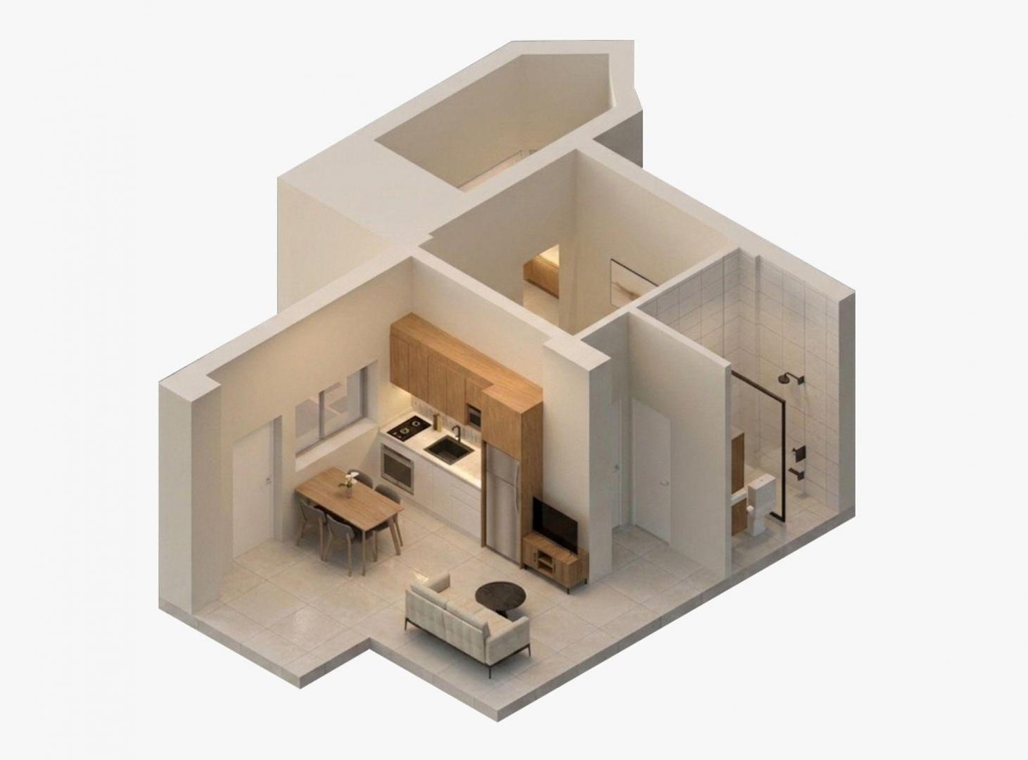 Foto de Apartamento 1 dormitorio en reciclaje, imagen 3