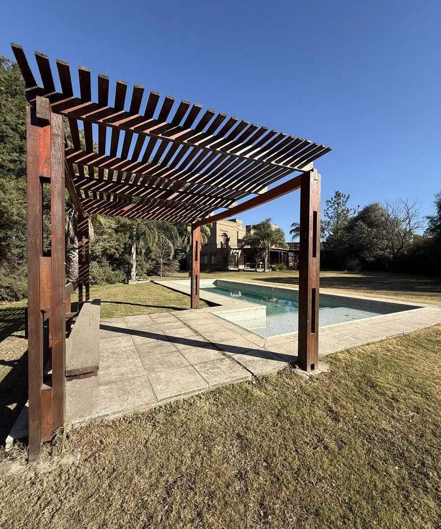Campos del Virrey | Casa amoblada 3 dorm. con pileta y parque | Aire de campo y seguridad 5