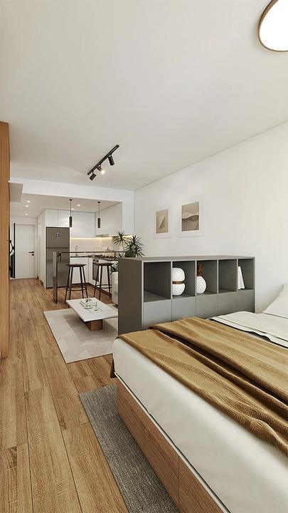 Desarollo 3 ambientes modernos con amenidades premium