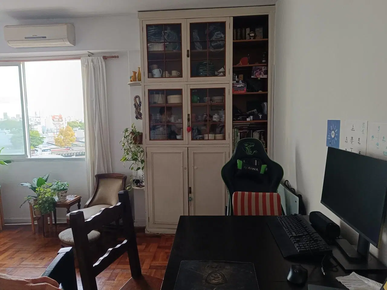 Departamento 2 ambientes amplios muy luminosos 4