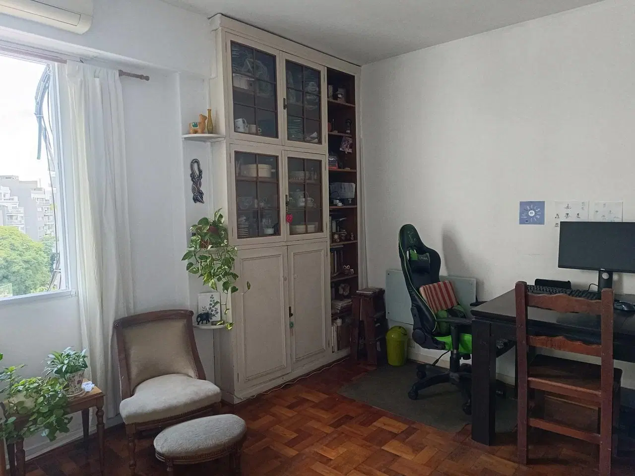 Departamento 2 ambientes amplios muy luminosos 1