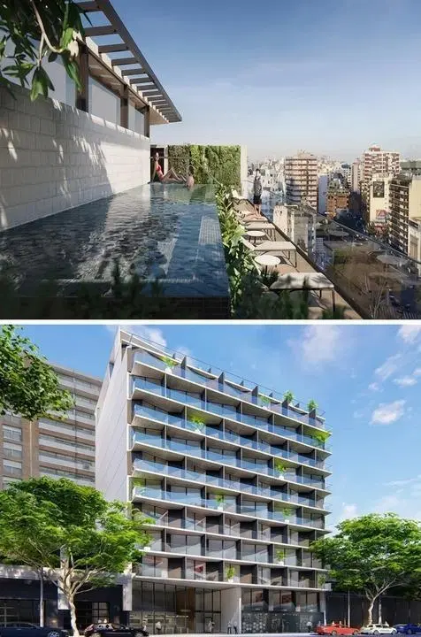 Venta – 1 Ambiente – Departamento – Belgrano – 8° piso con balcón y amenities 3