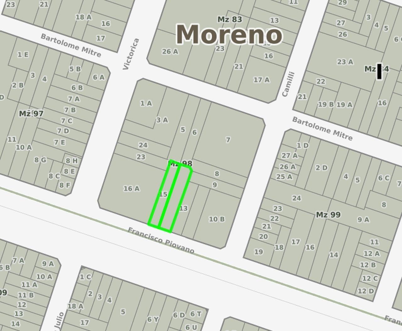 Foto de la propiedad en Avenida Francisco Piovano, Moreno, GBA Oeste