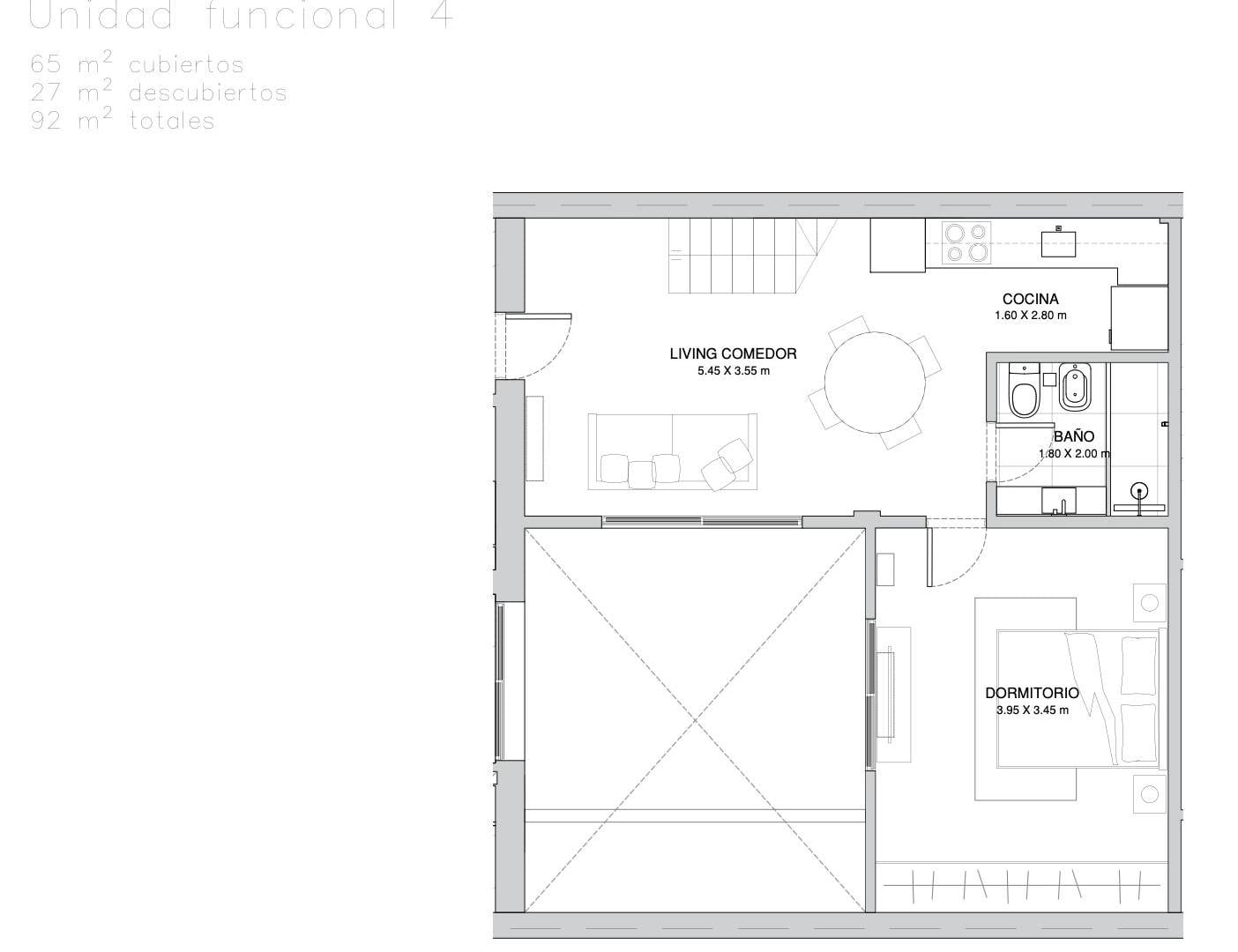 PH 2 AMBIENTES y MEDIO - QUINCHO Y TERRAZA PROPIA | PARQUE CHAS