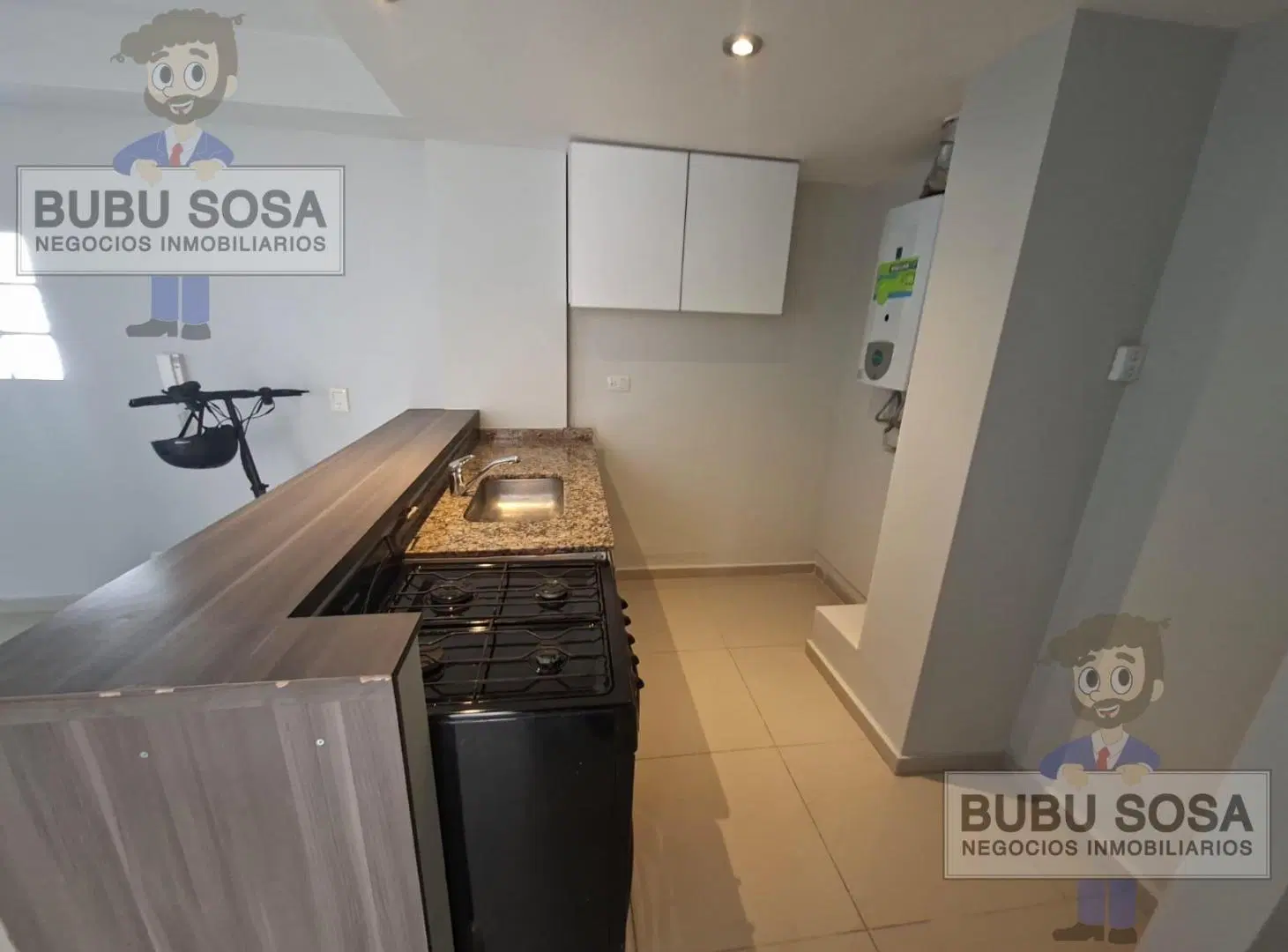 Departamento de 1 dormitorio con balcón y pileta en General Paz 2