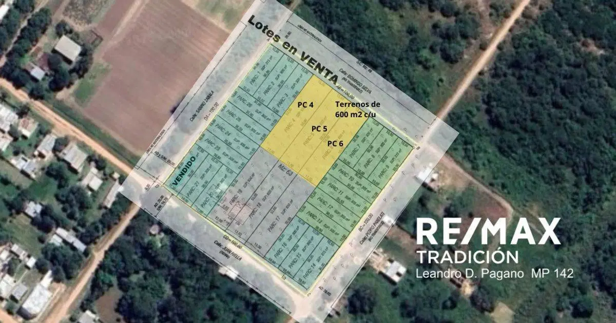 VENTA TERRENOS EN MARGARITA BELEN 5