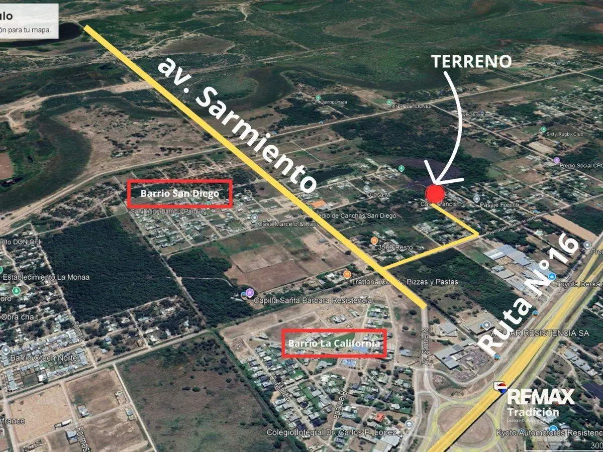 VENTA TERRENO  600 M2 EN RESISTENCIA CHACO 5