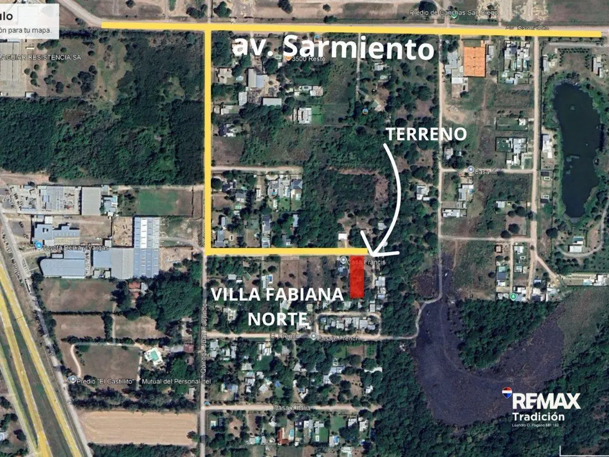 VENTA TERRENO  600 M2 EN RESISTENCIA CHACO 3