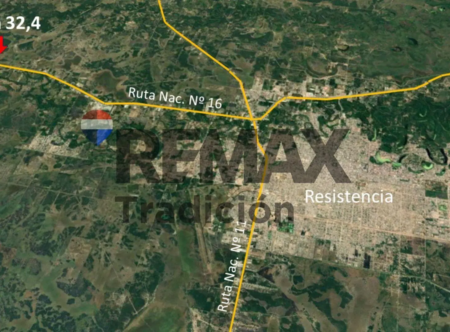 Vta Terreno Ruta 16 Km 32.4 Colonia Popular 3