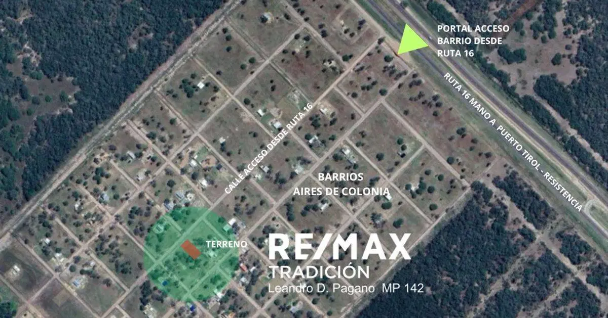 TERRENO VENTA AIRES DE COLONIA - COLONIA POPULAR 4
