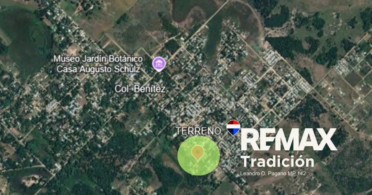 VENTA TERRENO ZONA URBANA EN COLONIA BENITEZ 5