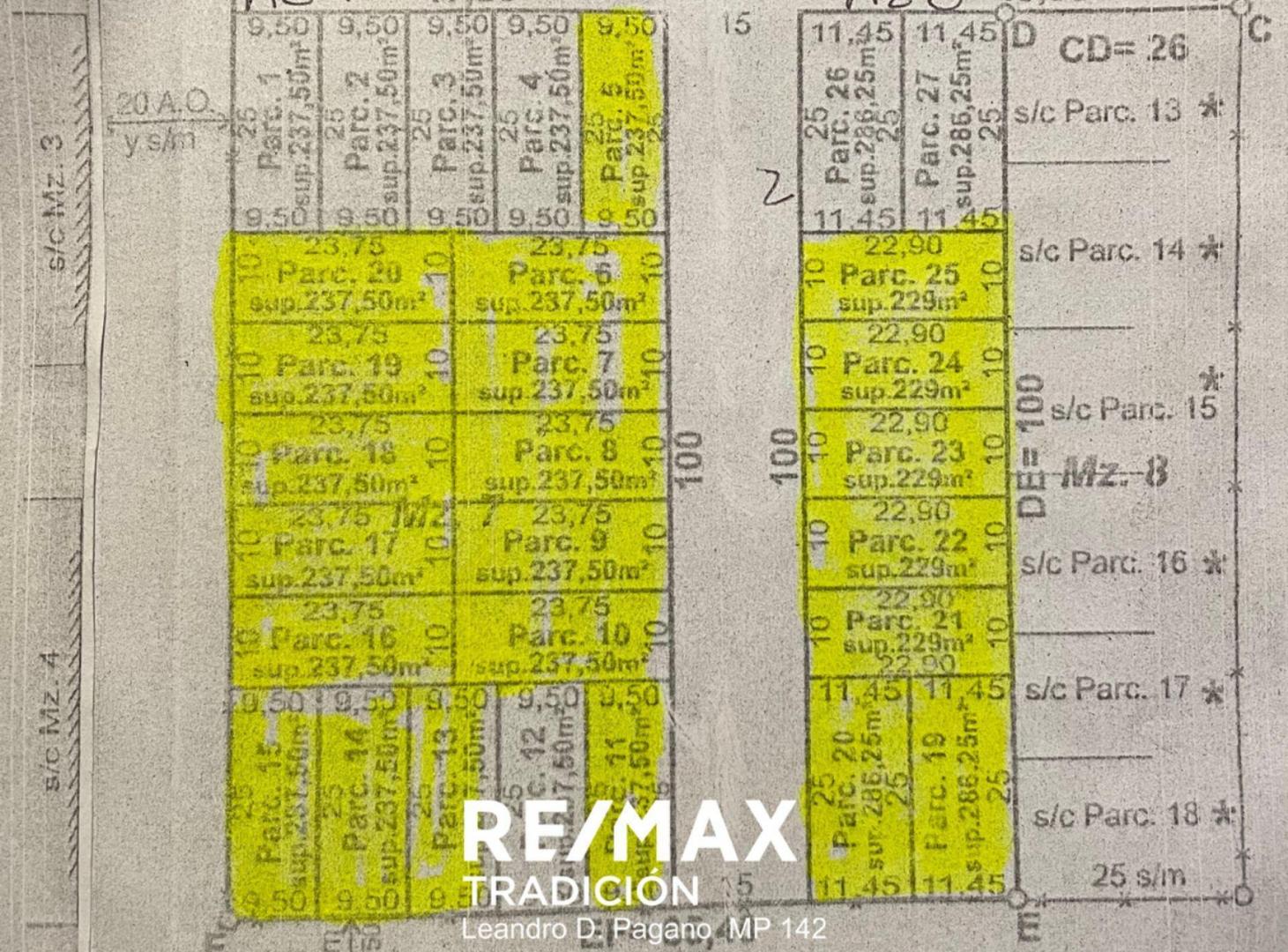 Foto de Venta de terreno en calle 51, Sáenz Peña 237,50m², imagen 2