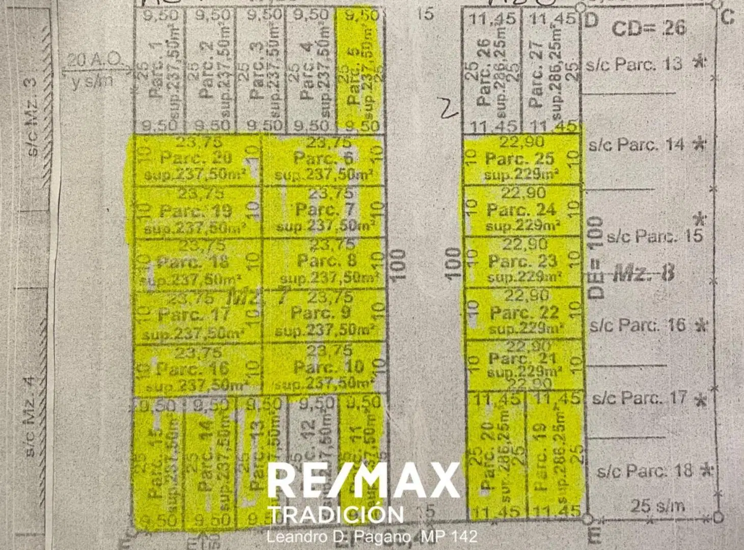 Venta de terreno en calle 51, Sáenz Peña 237,50m² 2