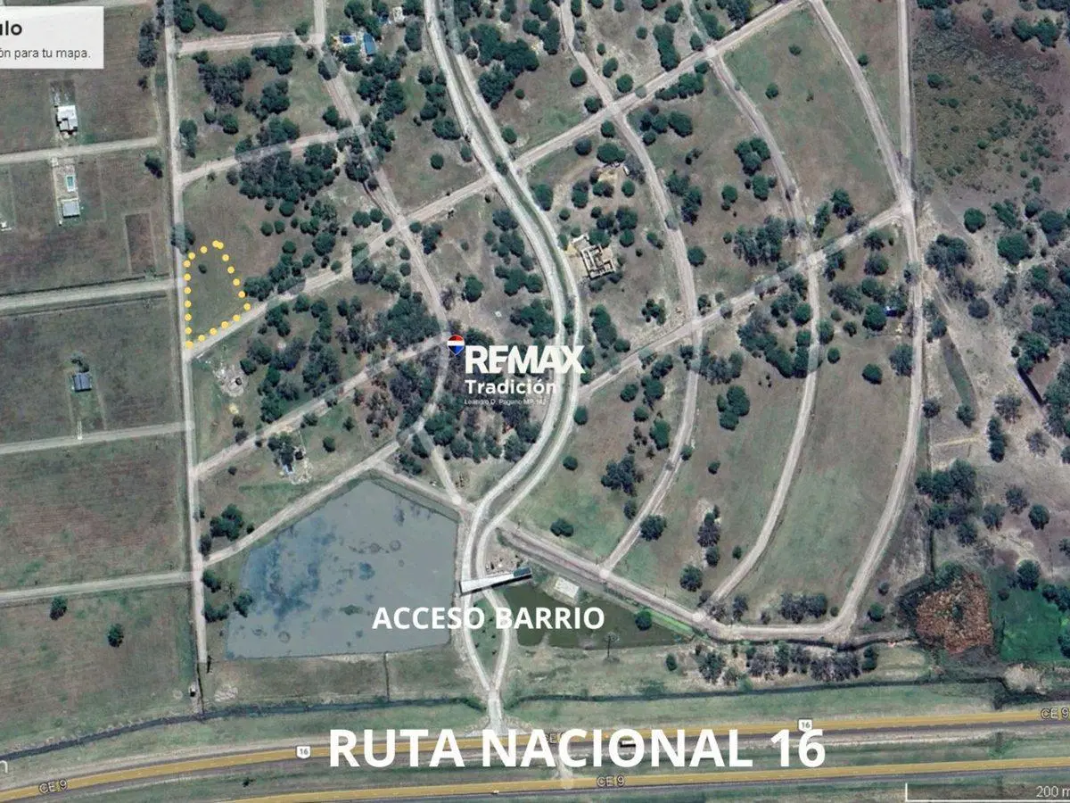 VENTA TERRENO LA BRAVA COLONIA POPULAR CHACO 4