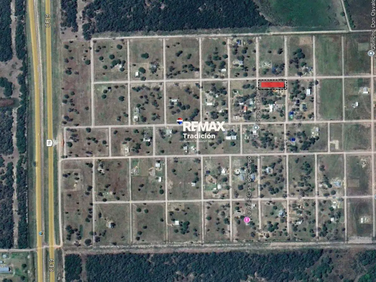 TERRENO EN AIRES DE COLONIA - PARQUIZADO ALAMBRADO 3