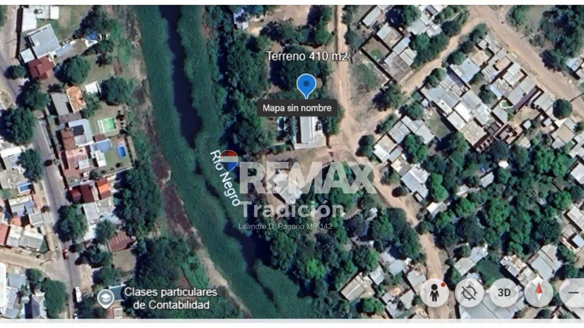 Terreno de 410m2 con vista al Río Negro 3