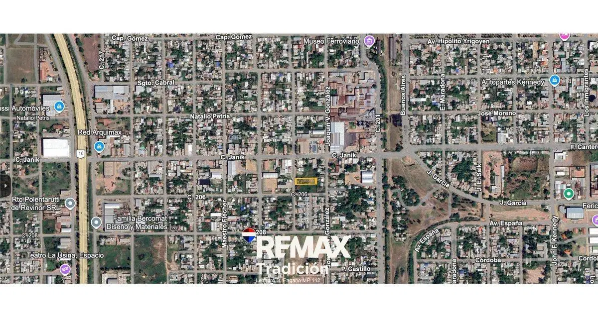 Terreno en venta Sáenz Peña, Zona comercial 1300 2
