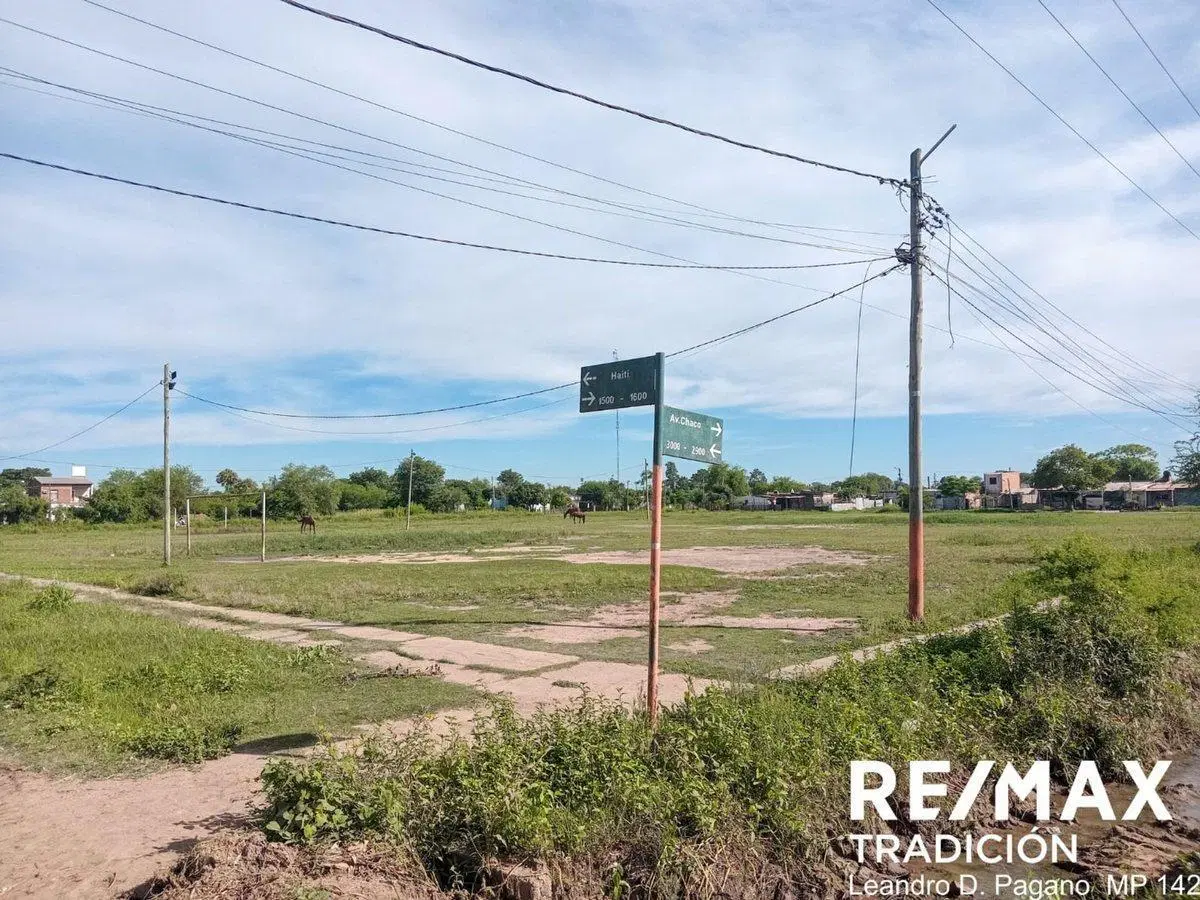 VENTA GRAN TERRENO. RESISTENCIA 3