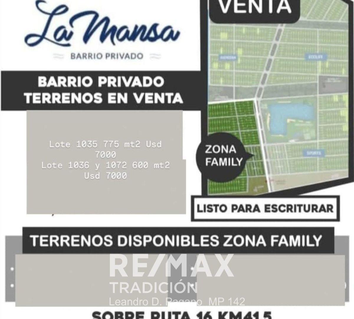 Foto de Venta Terrenos La Mansa Colonia Popular, imagen 2