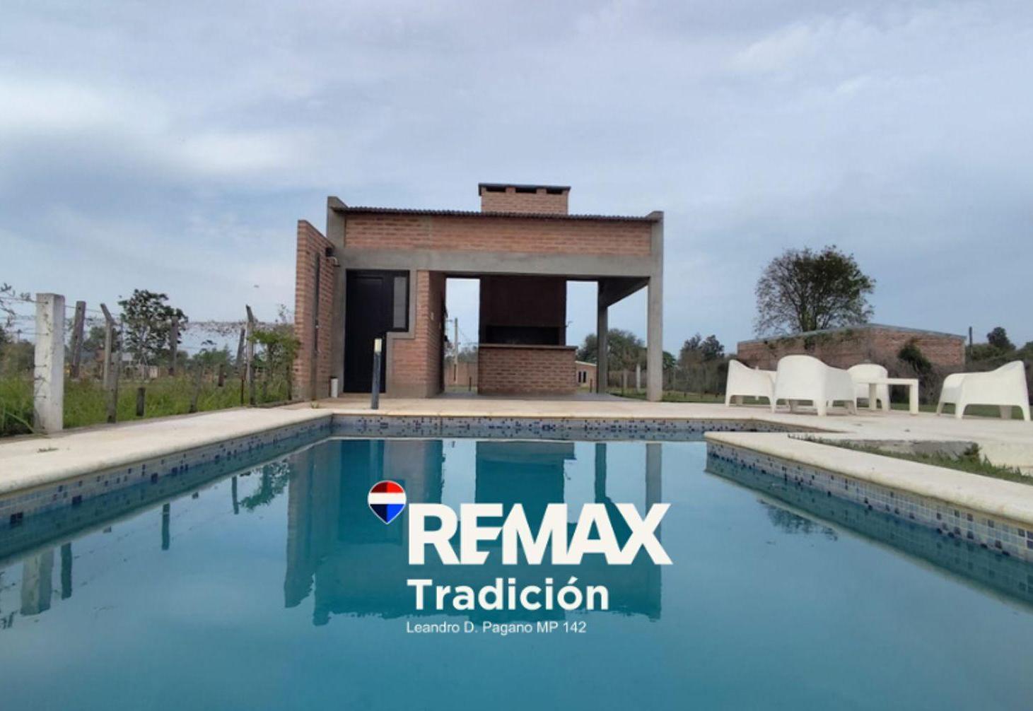 VENTA QUINCHO CON PILETA EN COLONIA BENITEZ