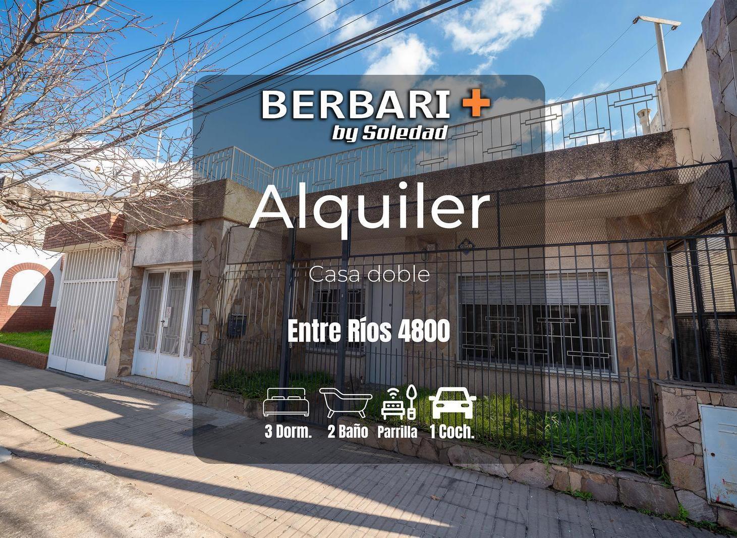 Casa en alquilar
