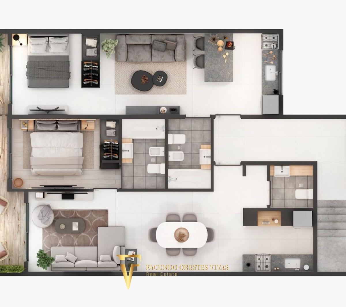 Foto de VENTA-MATADEROS-DEPARTAMENTO 4 AMBIENTES TERRAZA DOBLE COCHERA, imagen 5