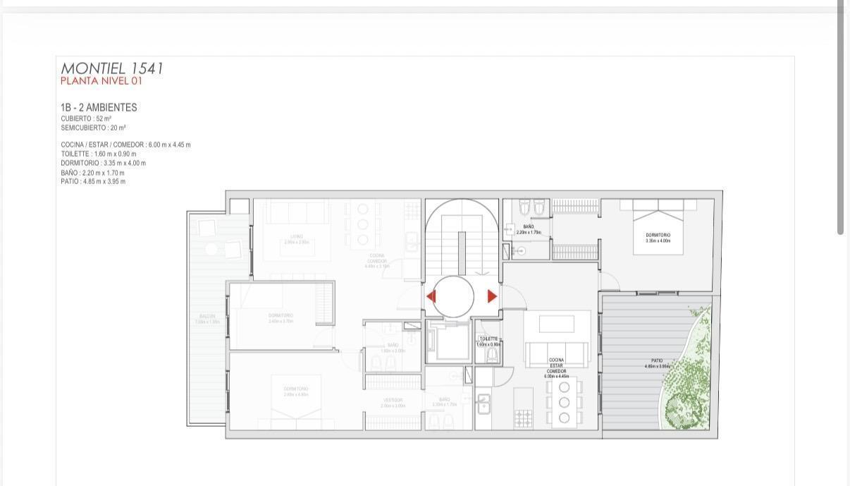 VENTA-DEPARTAMENTO-TRES AMBIENTES-BALCON-VESTIDOR-SUITE