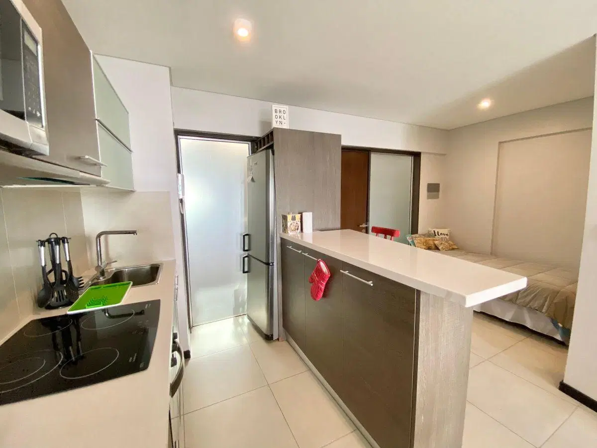 Venta departamento 1 dormitorio vista franca rio, pileta, seguridad 24 hs, Rosario, Santa fe 5