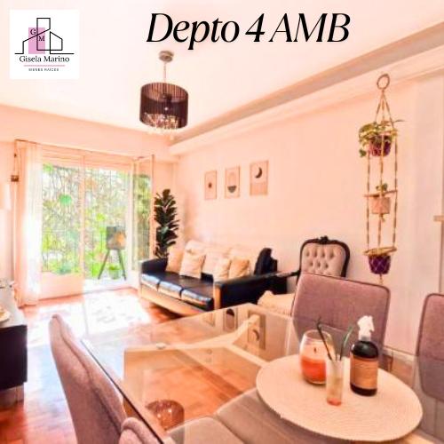 VENTA Gran Oportunidad – Departamento 4 Ambientes
Súper luminoso con balcón corrido al frente