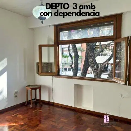 VENTA DEPTO 3 AMB MAS DEPENDENCIA 2 BAÑOS BALCON AL FRENTE, CABALLITO EXCELENTE UBICACIÓN 1