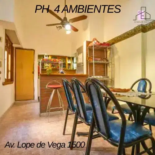VENTA PH 4 AMB AL FRENTE, AMBIENTES AMPLIOS CON PATIOS Y TERRAZA PROPIA. VILLA LURO. 3