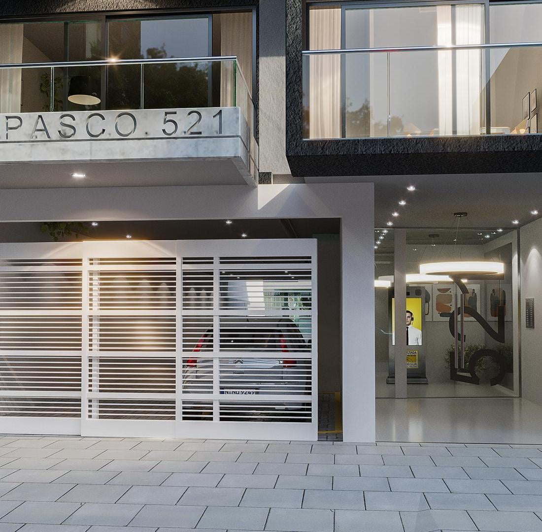 Departamento Monoambiente con cochera en Balvanera en construcción