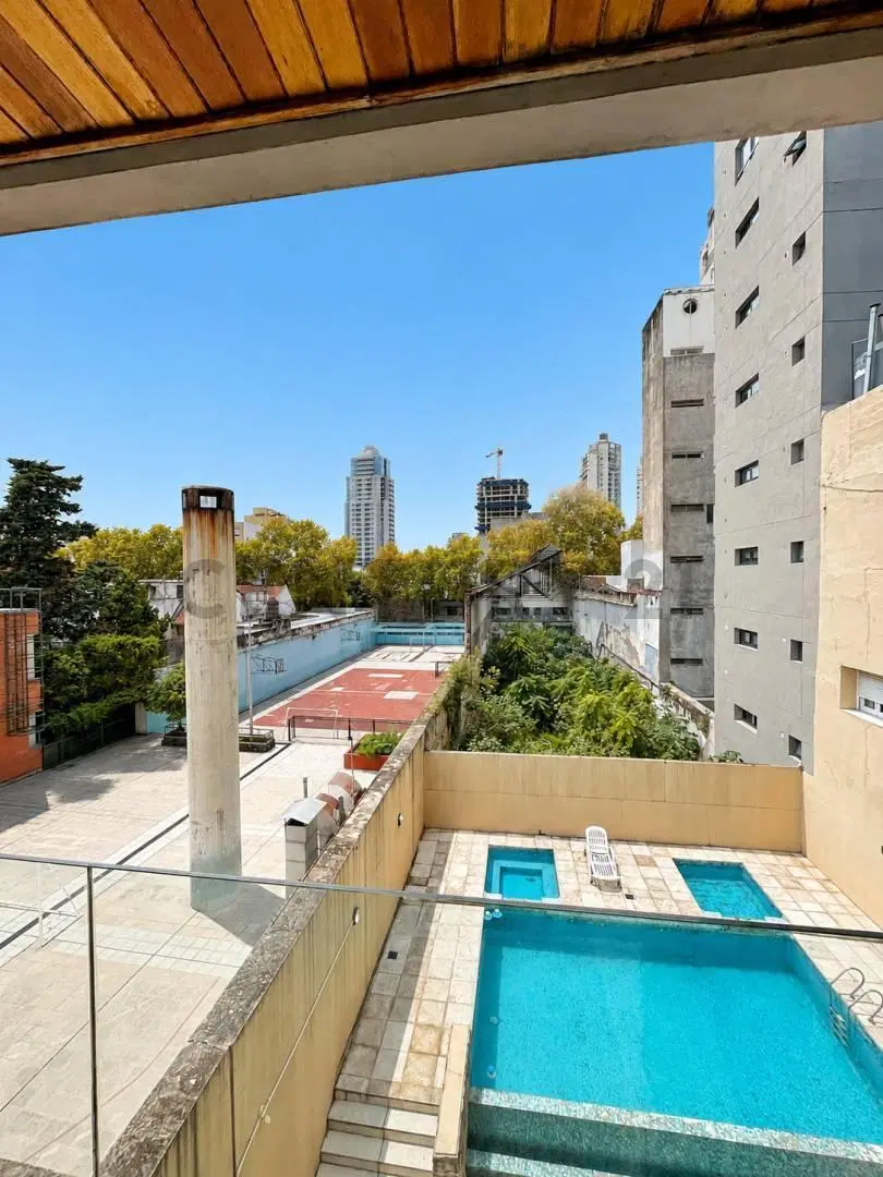 VENTA DE DEPARTAMENTO MONOAMBIENTE CON PISCINA - BALVANERA 4