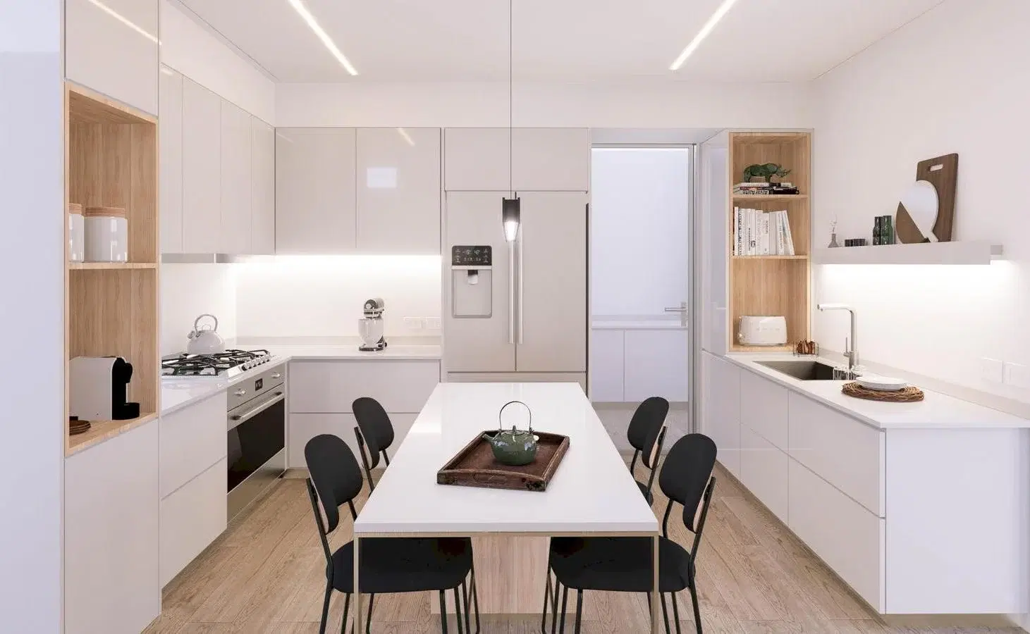 Departamento de 3 ambientes con cochera en venta en Palermo Chico 3