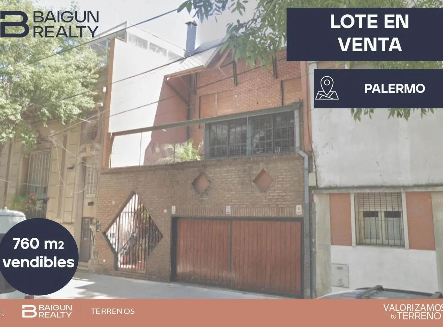 Terreno en venta en Palermo, 760m2 Vendibles 2