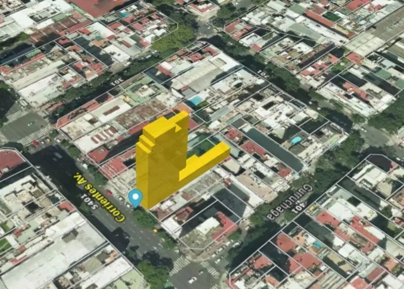 Terreno en venta en Villa Crespo, 2715m2 Vendibles 1