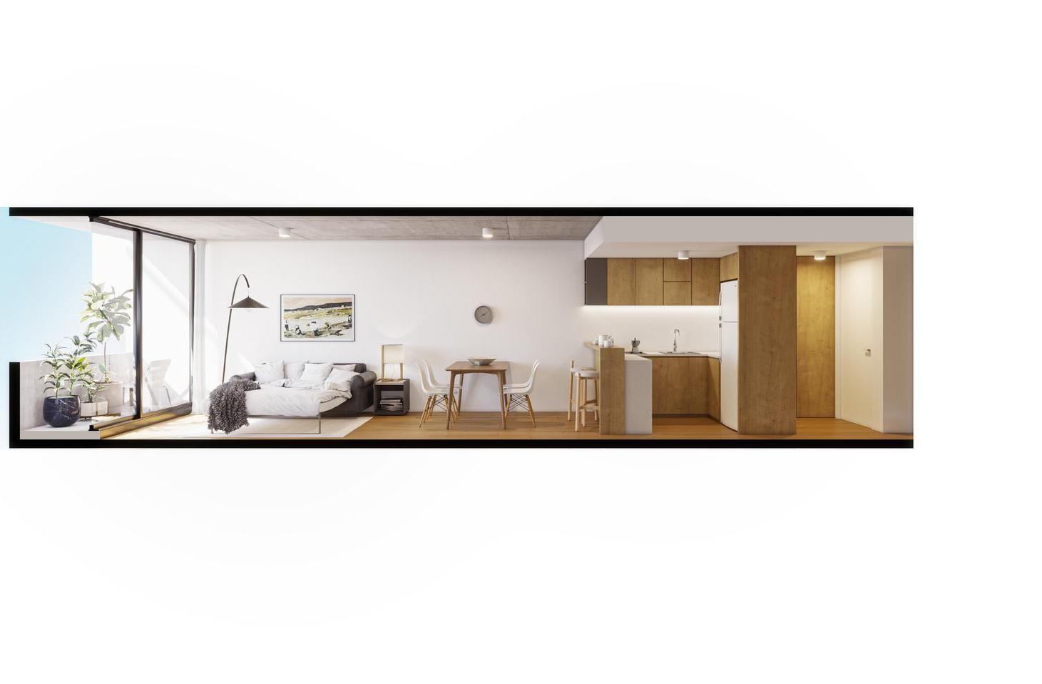 Foto de Venta Monoambiente con balcón en Palermo, imagen 1