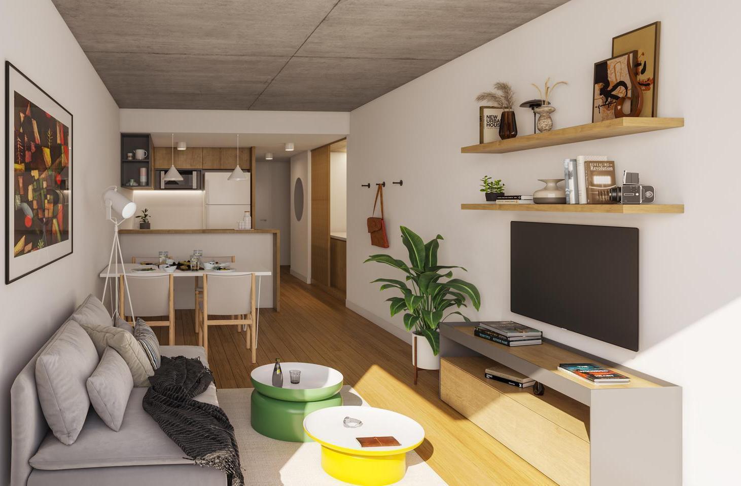 Foto de Venta Monoambiente con balcón en Palermo, imagen 4
