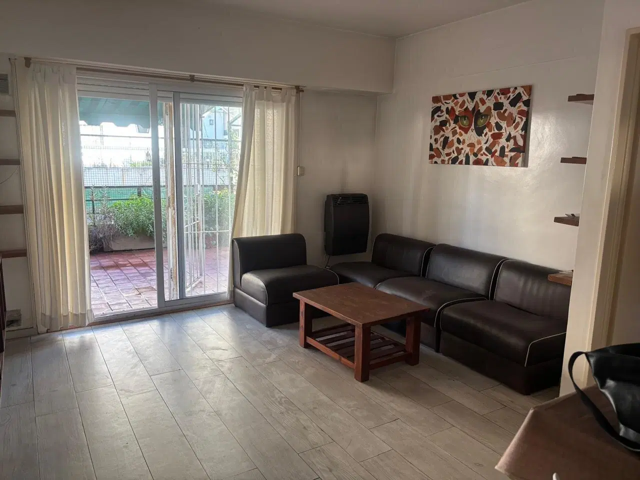 Temporario, Excelente 3 ambientes con Balcon Aterrazado 800usd 4