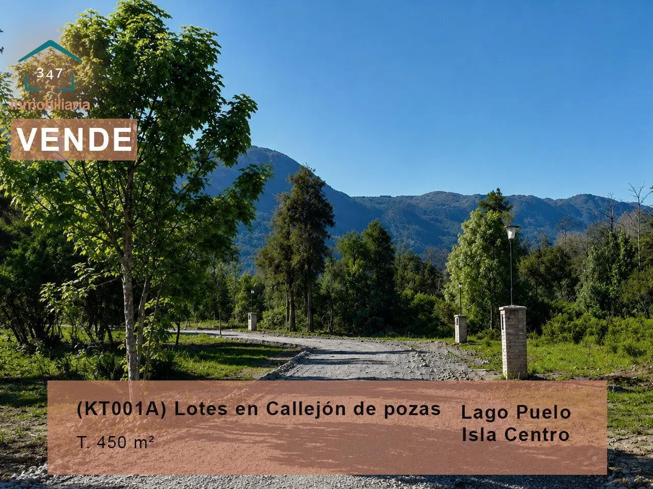 (KT001.A)  Lotes en Lago Puelo -Isla Centro- de 450 mt² con escritura individual 2