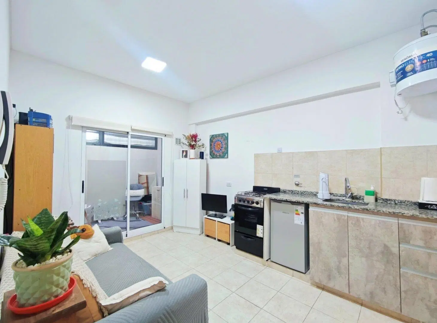Monoambiente Apto Profesional con Patio en Venta – Villa Luro 3