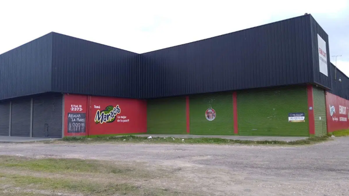 Se alquila galpon de 550 m2 con playa de estacionamiento 2