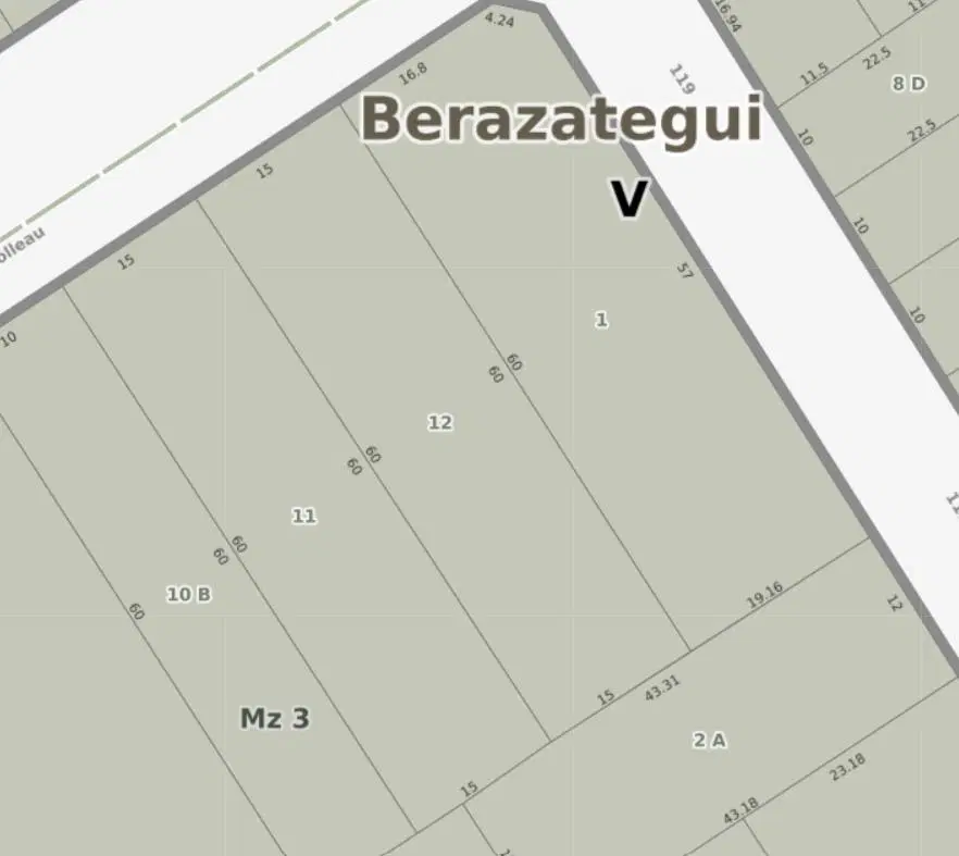 Se vende lote de 4000m2 unico en la zona 3